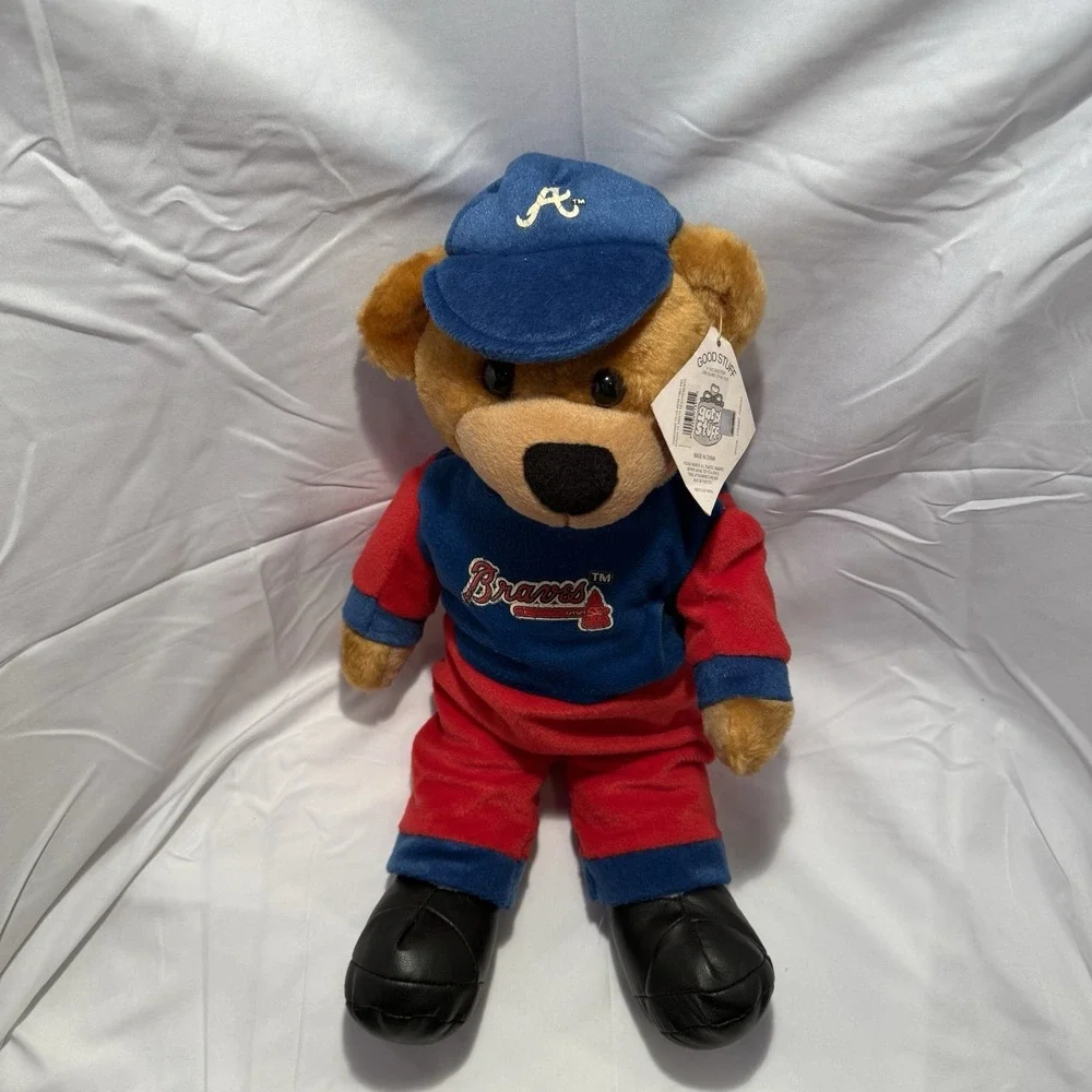 Major League Good Stuff Phillies Bear 2002 Plush with Tag Stuffed Animal